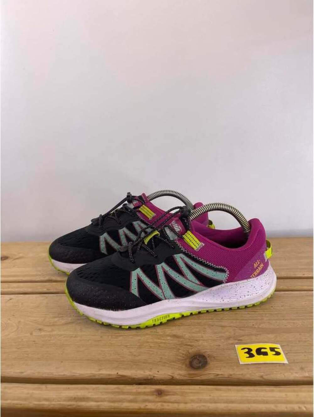 AVIA All-Terrain Trail Running Shoes Women’s US 4 Black Pink Athletic Sneakers